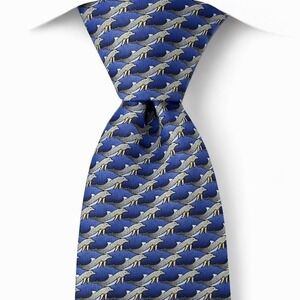 Ties to Nature Dolphin Tie‎ 100% Silk